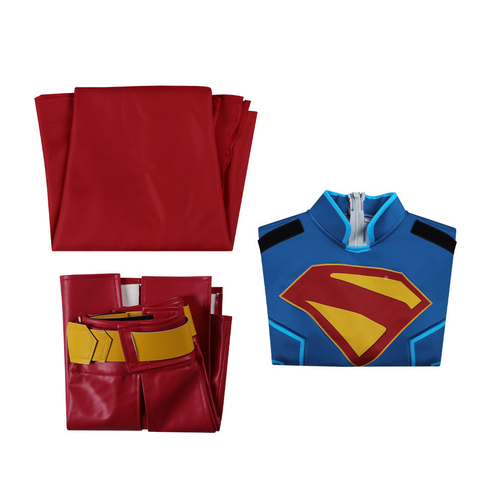 Superman Legacy Cosplay Costume, Supergirl Style Cape Clark Kent Smallville Supergirl Cosplay Costume Halloween Costume