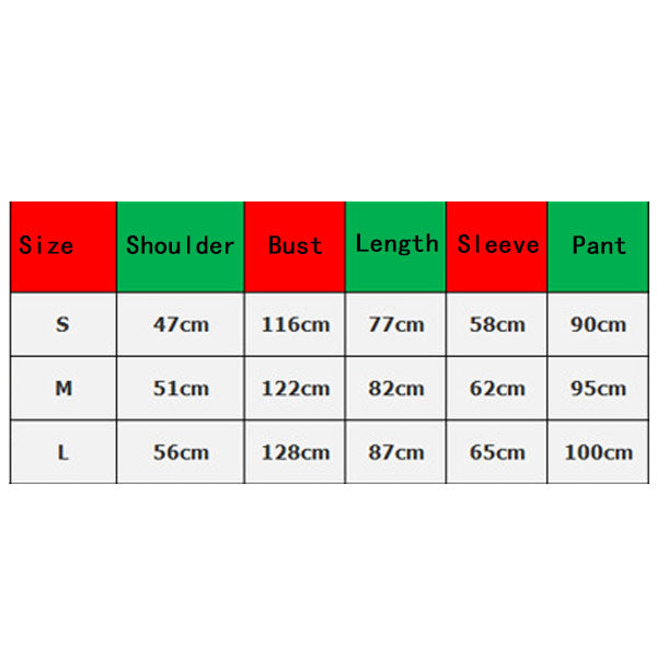 Christmas Custumes Santa Claus Clothes Santa Claus Thicken Cosplay Costume Ten Pieces Set