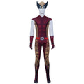 Wolverine Cosplay Costume Marvel  Sleeveless Muscular Zentai Bodysuit Halloween Costume
